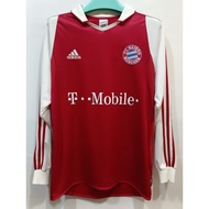 Vintage BAYERN MUNICH ( Bundesliga ) 2003-2004 Long Sleeve Home Soccer Jersey