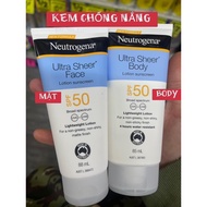 Neutrogena Sunscreen