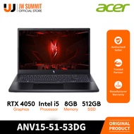 Acer Nitro V ANV15-51-53DG 15.6" FHD i5-13420H 8GB 512GB SSD RTX 4050 Windows 11 Gaming Laptop