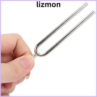 LIZMO 2PCS Tuning Fork, Steel Silver Color 440Hz Tuning Fork, Durable 440Hz Standard A Tuner Device 