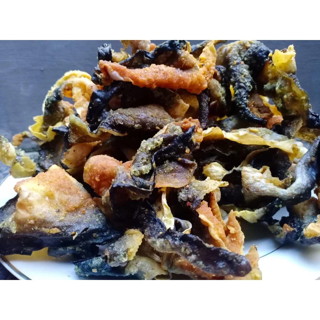 KRUPUK KULIT IKAN SALMON MENTAH