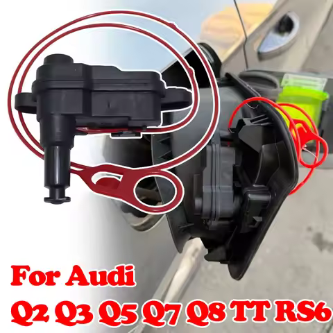 Fuel Filler Door Lock Actuator For Audi A7 A8 S8 Q2 Q3 Q5 Q7 Q8 TT 8V0862153A Sealed Waterproof Rust