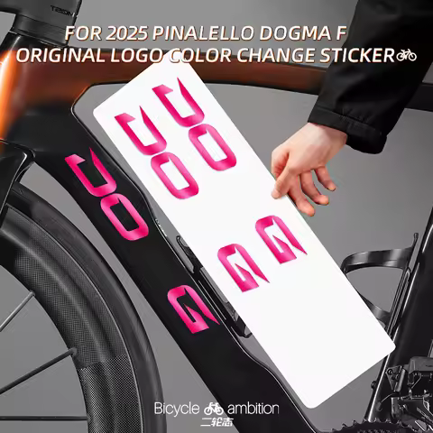 For 2025 Pinarello DOGMA Road Bike Frame Stickers Logo Color Change Protective Wrap
