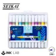 SEIKAI ชุดปากกา ACRYLIC INKLAB (ACRYLIC MARKER) 1 ชุด