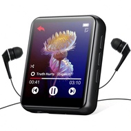 M5 64GB 1.8 Inches Portable MP3 Player, Full Touch Screen With Speakers, FM Radio, Voice Recording, 