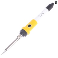 Jacky DC 12V Mỏ hàn điện áp thấp ắc quy xe 60 Wát Hàn rework dụng cụ sửa chữa