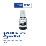 Epson 001 ink (Original) 1ชุด 4 สี ：BKดำ Cฟ้า Mแดง Yเหลือง หมึกเติมอิงค์เจ็ท ของแท้ 100% รุ่น หมึกเต