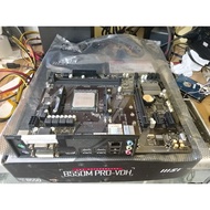 Mobo Gigabyte A320M AM4 Ryzen 5 3400G vga internal unlock support 8GB