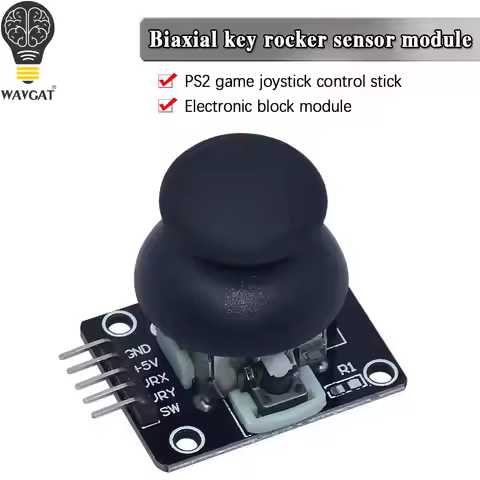 For Arduino Dual-axis XY Joystick Module Higher Quality PS2 Joystick Control Lever Sensor KY-023 Rat