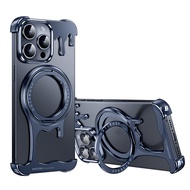 OATSBASF โลหะกรณีโทรศัพท์สำหรับไอโฟน16/15โปร/14โปร/14โปร/13โปร/13โปร/13กรอบกันกระแทกฝาครอบกันช