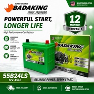 [IPOH] 55B24LS | NS60LS Badaking Silver Car Battery