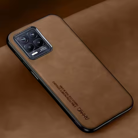2025 Leather Case For OPPO Realme 8 8i pro Case Silicone Soft TPU Bumper Case For OPPO Realme C15 C2