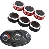 3pcs/set Alumnium Alloy Car Air Condition Knob for Chevrolet Spark M100 M150 for Chery QQ3 QQ6 AC Sw