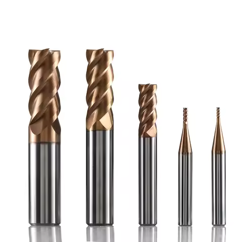 HMX-4E HM-4E cnc tools milling cutter solid carbide end mill milling cutters cutting tools carbide e