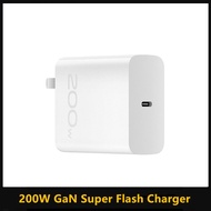 สำหรับ VIVO IQOO 200W GaN อะแดปเตอร์ชาร์จในรถยนต์ Flash สุดกับสาย Flash Type-C ชาร์จเร็วสำหรับ Vivo
