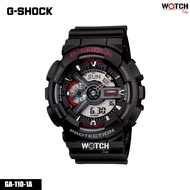 นาฬิกาข้อมือ Casio G-shock อะนาล็อก-ดิจิตอลมาตรฐาน GA-110 Series รุ่น GA-110-1A GA-110-1B