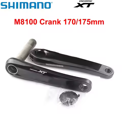 Shimano Deore XT FC M8100 Crank 1x12 speed MTB Crank Arm Set FC-M8100-1 170mm 175mm