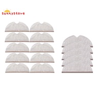 10 Pcs Mops Accessories Full Coverage for  Roborock S5 MAX S50 S55 Roborock S6 S6 MAXV Vacuum Cleane
