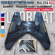 Karpet Yamaha Gear 125 Border Pijakan Kaki Yamaha Gear 125 Bahan Karet Tebal