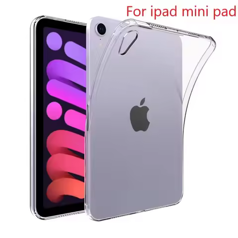 Clear Soft Silicone TPU Case For iPad Mini7 8.3in Mini 6 Mini4 Cover Shell For iPad mini3 mini2 7.9i