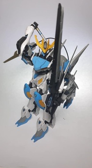 HG Barbatos Lupus + Rex Custom BANDAI