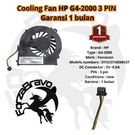 Forcecon Cooling Fan for hp Pavilion G4-2000 G6 G7 g7-2000 G6-2000 DFS531105MC0TDC 4pin 5V-0.5A New 