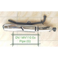 Demak DV110 / MV110 Exhaust Pipe