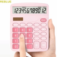 REBLUE Electronic Calculator, 12 Digits Dual Power Supply Scientific Calculator, Finance Accounting 