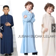 Jubah Budak Lelaki Cekak Musang Boys Jubah Cotton Eksklusif Jubah Imam Directbuy Fabrics Promosi Ray