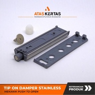 LIMITED STOCK PUSH ON CABINET DOOR TIP ON PUSH TO OPEN MAGNET/ STAINLESS PUSH OPEN TIP ON/