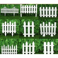【Promosi Khas】Pagar plastik Pagar putih Pagar halaman Pagar pagar vila dalaman dan luaran Hiasan kampus Pagar kecil Pagar taman