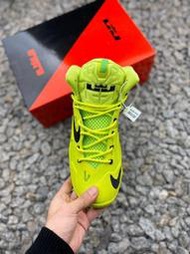 Nike Lebron 11 詹姆斯 男子實戰籃球鞋 熒光綠