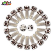 Crankshaft Nut Set KR150 SERPICO Stainless Steel Gear Head Crankcase Engine Nuts 239 SHOP2
