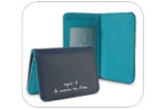 agnès b. leather card holder brand new with tag orig box and bag agnes b. cardholder