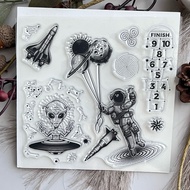 0609 H Alien Pilot Transparent Seal Crystal