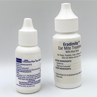 Virbac Otomite Plus / Zoetis Eradimite BEST Ear Mite Treatment for Cats & Dogs