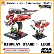 Display Stand for Lego Star Wars Ahsoka's Jedi Interceptor (75401)