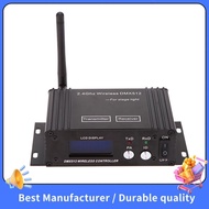 【NEW】2.4G Wireless  512 Controller Transmitter Receiver LCD Display Power Adjustable Repeater Lighti