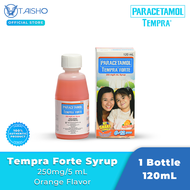 Tempra Forte 250mg/5ml SYRUP ORANGE 120ml 1's