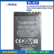 Portable Battery BL-4CT Mobile Phone Ba tteries For Nokia 5310 6700S X3 X3-00 7230 7310C 5630 2720