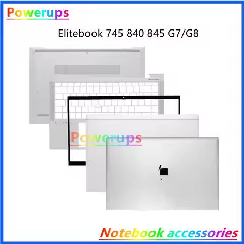 Laptop/Notebook Top/Back Bezel/Frame Upper Bottom Case/Cover/Shell For HP EliteBook 745 840 845 G7 G