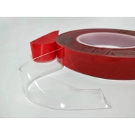 2-sided red roll glue for nailbox, creating fan mi