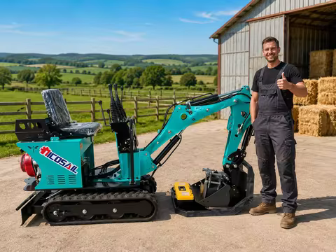 1.2 Ton Mini Excavator Euro 5 Engine CE Approved Compact Hydraulic Construction Machine
