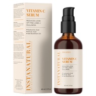 InstaNatural Vitamin C Face Serum, Brightens, Hydrates and Reduces Signs of Aging, with Vitamin C, H