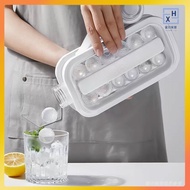 [Ready stock for quick delivery] Ice cube mold, ice box, ice puck, folding ice box, silicone ice puc