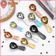 SUCHENMY Coffee Bean Measuring Spoons, Stainless Steel 15/30ml Coffee Scoops, Durable 1 Tbsp or 2 Tb