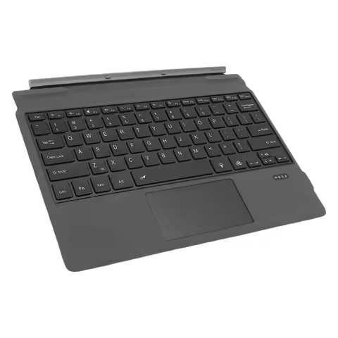 Detachable Bluetooth Keyboard with Touchpad Backlit 500mAh Built in Battery for Latitude 7320 K19M 5