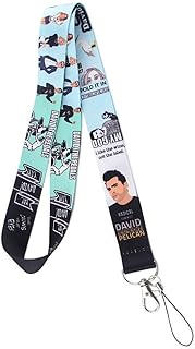 Schitt's Creek David Moira Rose TV Show Comedy 17.7" Neck Lanyard Keychain Holder ID Badge Mobile Ph