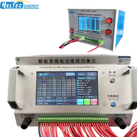 Heltec 2s-24s 32S battery automatic equalizer 4A 7A Electric vehicle/Car Battery voltage balance 32s