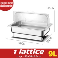 Chafing Dish Buffet Buffet Warmer Food Warmer Buffet Servers Adjustable Temperature Buffet Stove 3 P